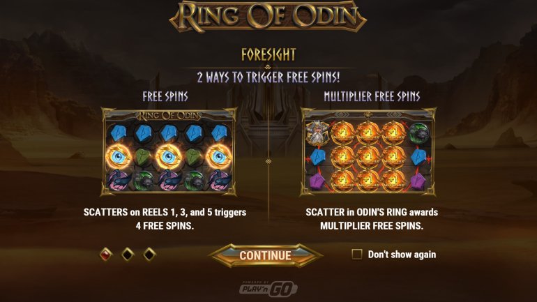Ring of Odin slot