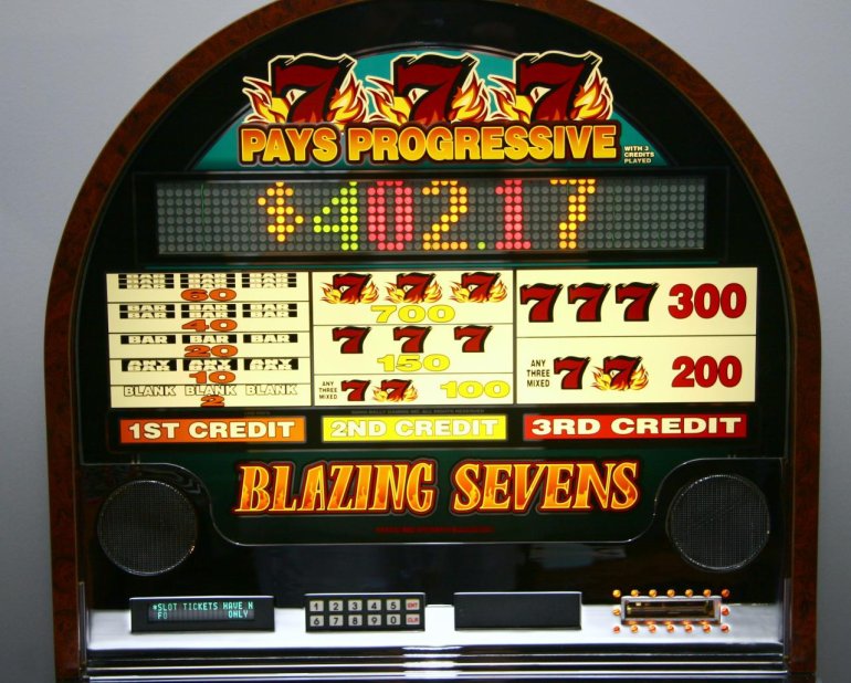 Blazing Sevens slot machine