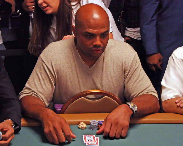 Charles Barkley at the casino