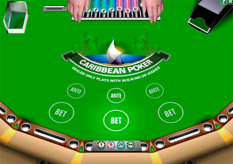 Online Caribbean Poker