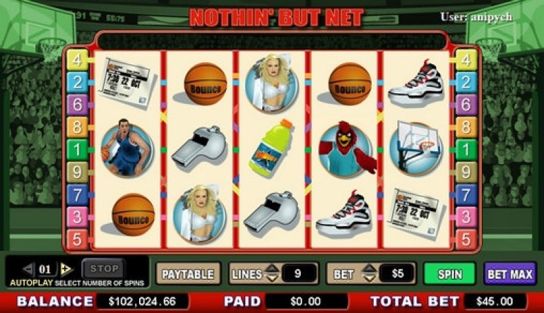 Nothing but Net slot machine