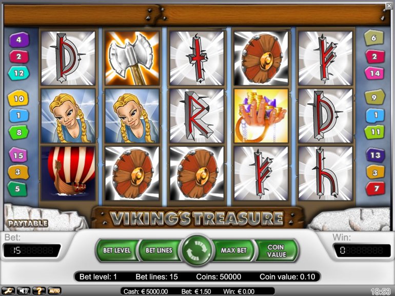 Slot machine Vikings Treasure