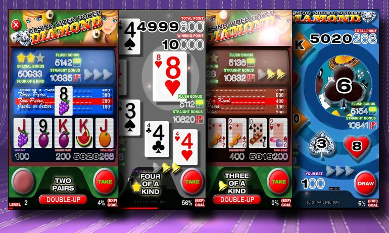 Varieties of video poker