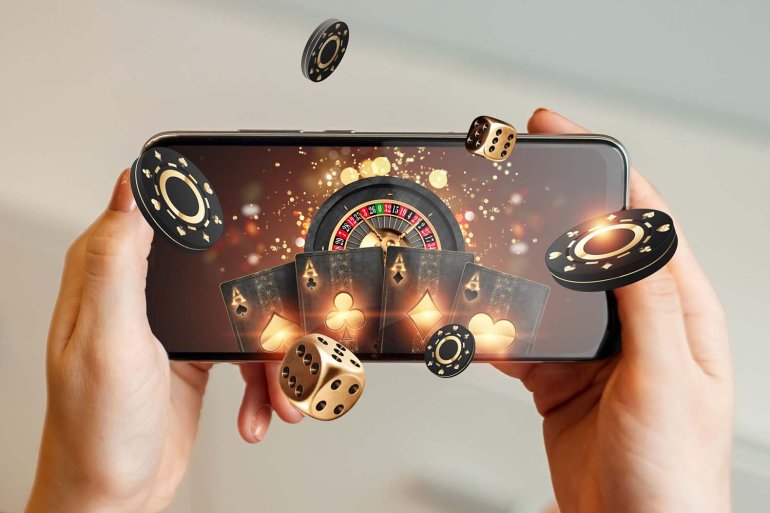 casino on smartphone