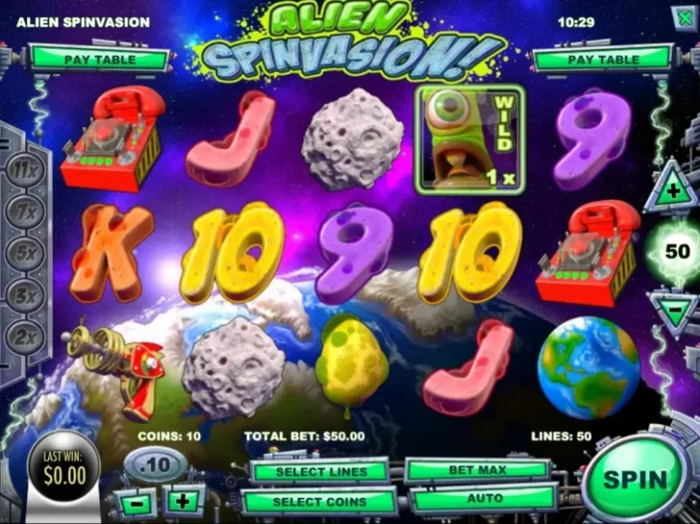 Alien Spinvasion
