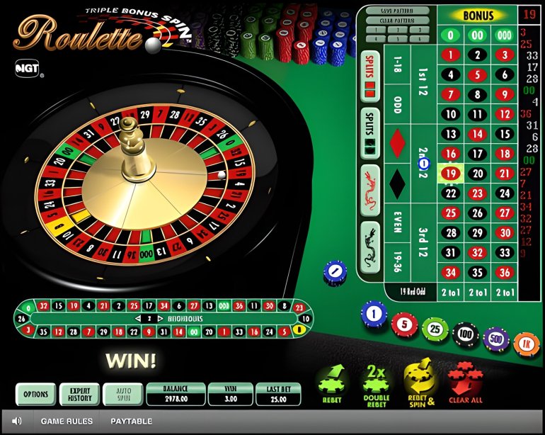roulette with bonuses