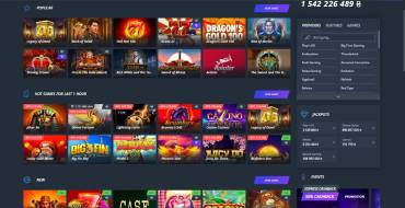 Jet Casino: Games