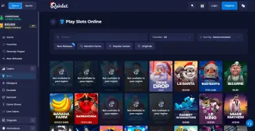 Rainbet Casino: Games