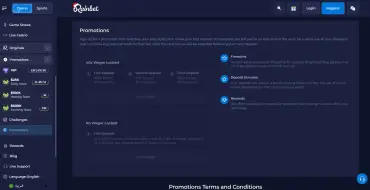 Rainbet Casino: Bonuses