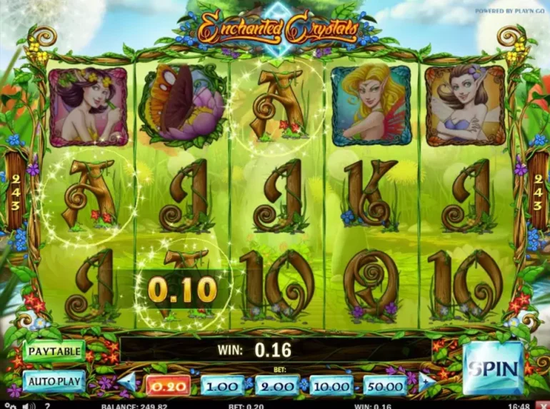 Enchanted Crystals by Play’n GO