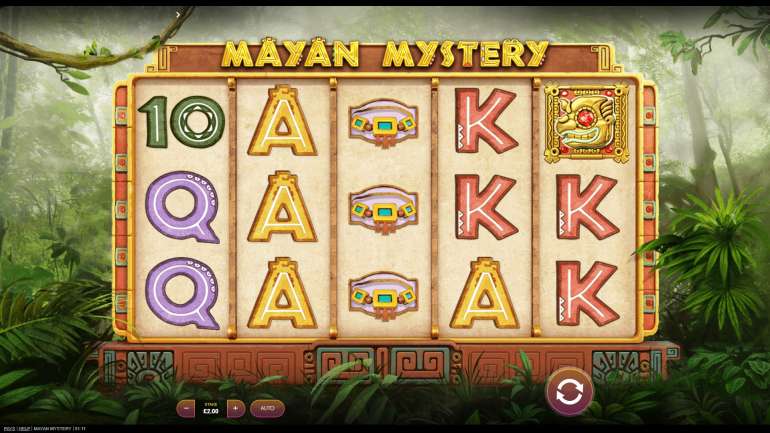 Slot's design in Mayan Mystery Mayan Mystery