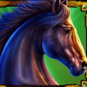 Black horse symbol in Mustang Gold slot