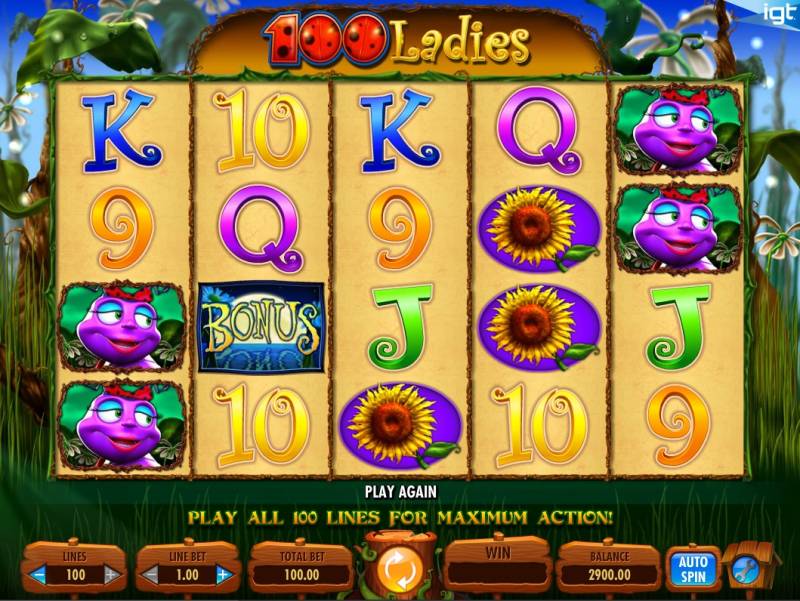 100 Ladies slot