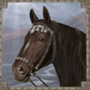 Black horse symbol in Mongol Treasures slot