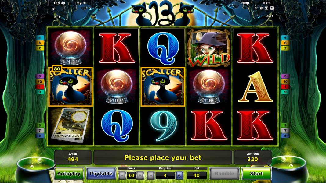 13 slot