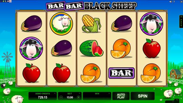 Bar Bar Black Sheep – 5 Reel