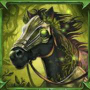 Horse symbol in Thee Green Knight slot