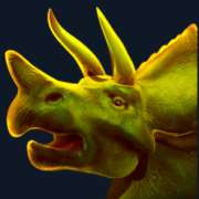 Triceratops symbol in Book of Dino Unlimited slot