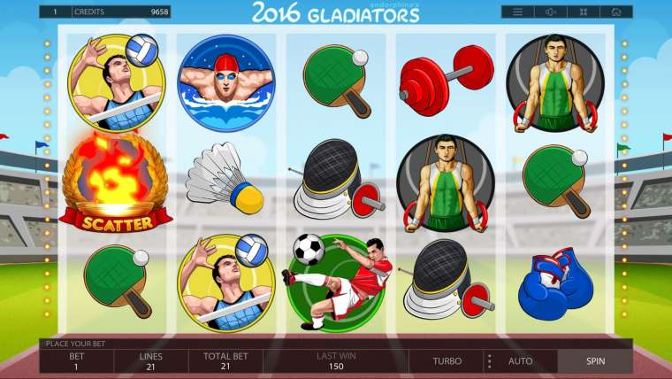Play 2016 Gladiators slot