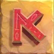 K symbol in Gods of Egypt slot