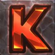K symbol in Monsters Vs Gigablox slot