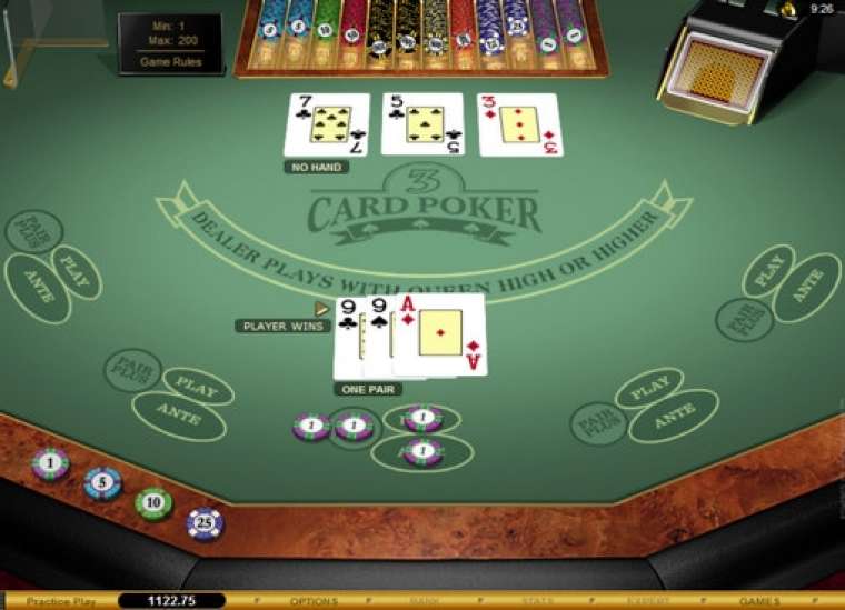 3 Card Poker Gold 