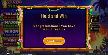 3 Crazy Tikis: Bonus games
