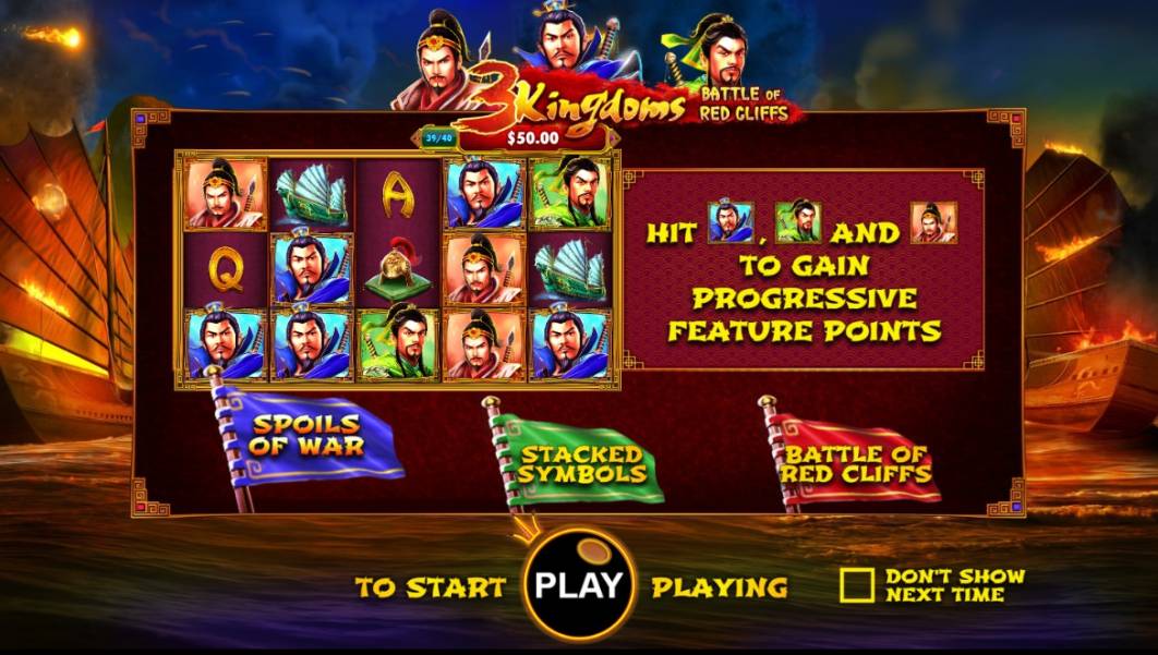 3 Kingdoms: Battle of Red Cliffs slot