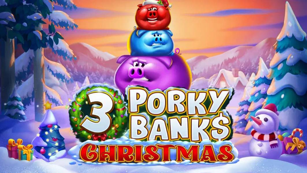 3 Porky Banks Christmas slot