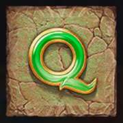 Q symbol in Temple Tumble 2 slot