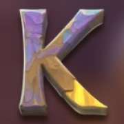 K symbol in Pyramid Strike slot
