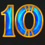 10 symbol in Book Of Ba'al slot