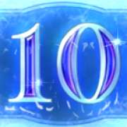 10 symbol in Frozen Gems slot