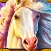White horse symbol in Mustang Gold slot