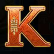 K symbol in Book of Sirens Golden Pearl slot