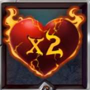 Scatter symbol in Wicked Heart slot