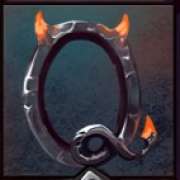 Q symbol in Wicked Heart slot