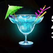 Blue cocktail symbol in Disco Lady slot