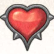 Hearts symbol in Charlie Chance XReelz slot