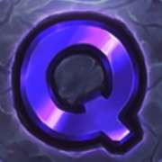 Q symbol in Monsters Vs Gigablox slot