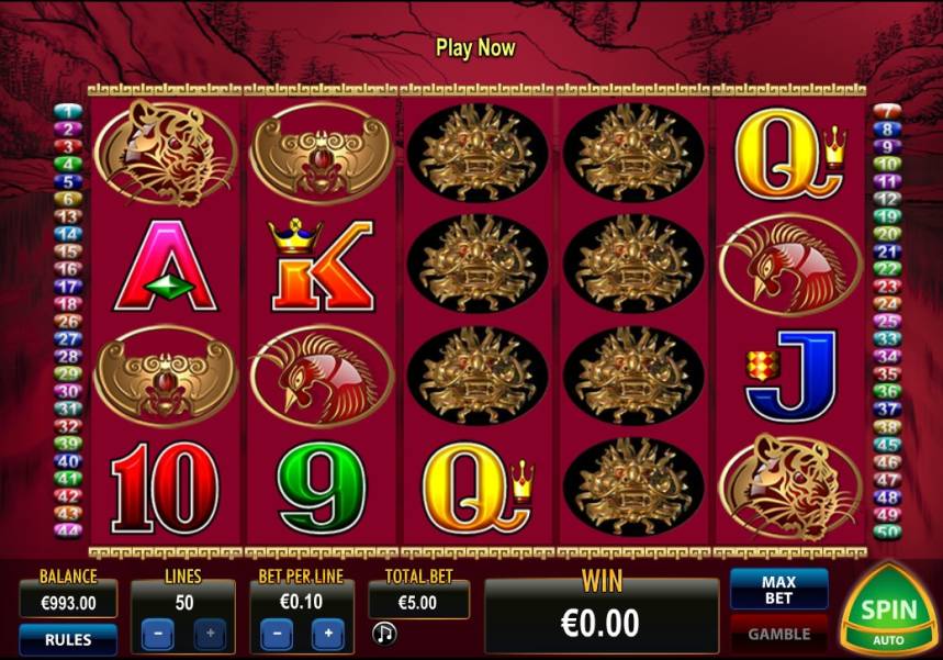 50 Dragons slot