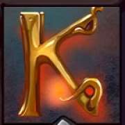 K symbol in Wicked Heart slot