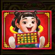 Red girl symbol in Caishen Wealth Hold and Win slot