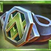 Green amulet symbol in Hammer Gods slot