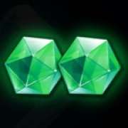 Emerald symbol in Twin Diamonds slot