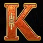 K symbol in Poseidon's Rising Expanded Edition slot