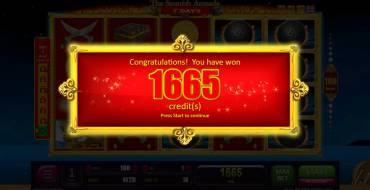 7 Days The Spanish Armada: Winnings
