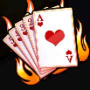 Cards symbol in Fire Strike 2 slot