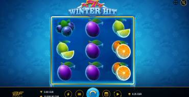 777 Winter Hit: Slot machine
