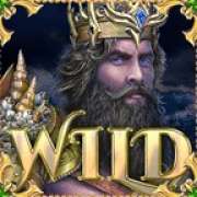 Wild symbol in Poseidon's Rising Expanded Edition slot